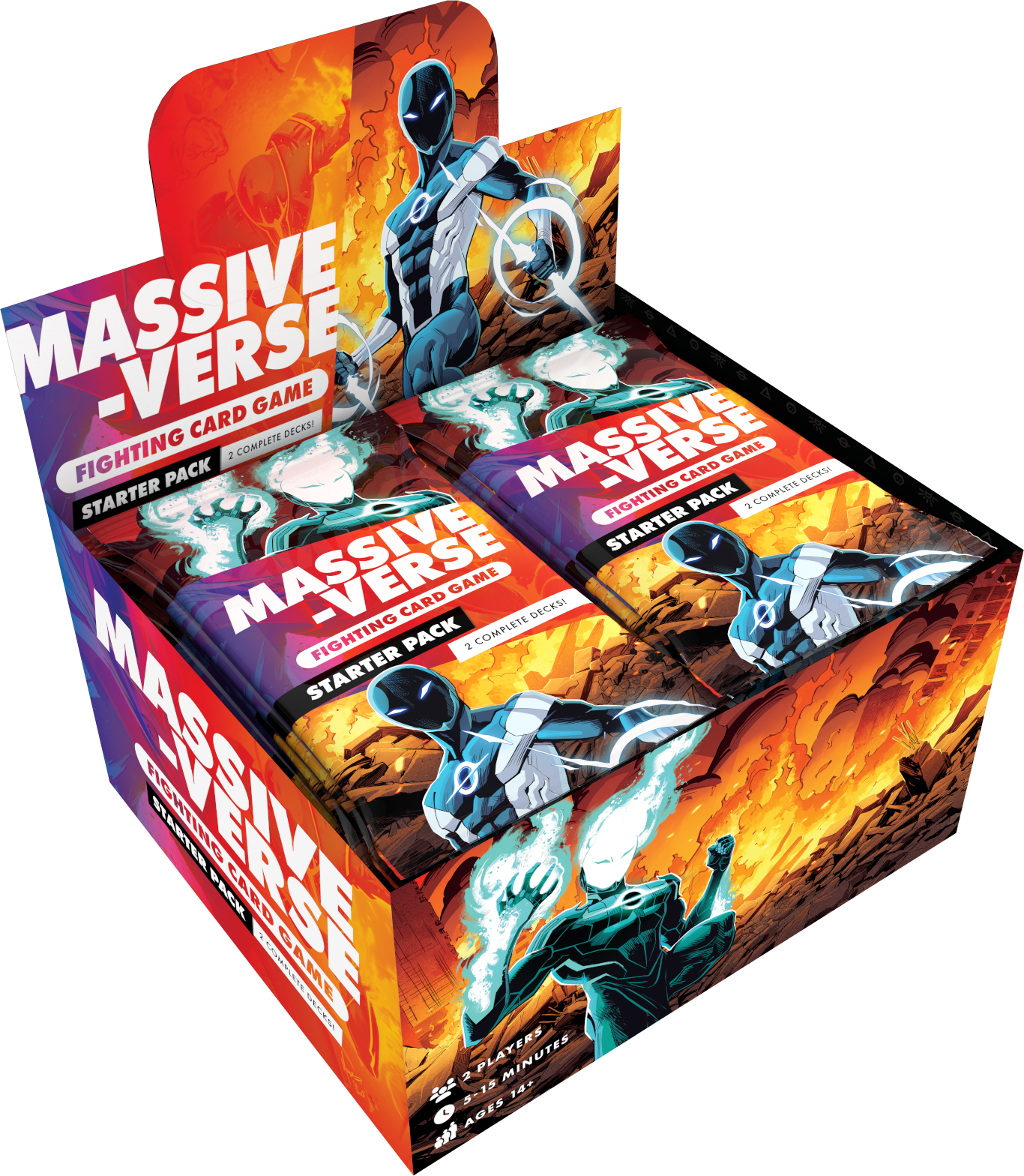 Wholesale — The Massive-Verse Fighting Card Game Starter Pack (x24 packs)