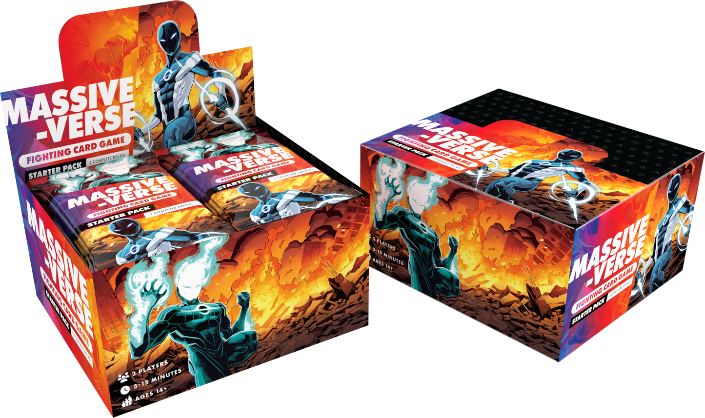 Wholesale — The Massive-Verse Fighting Card Game Starter Pack (x24 packs)