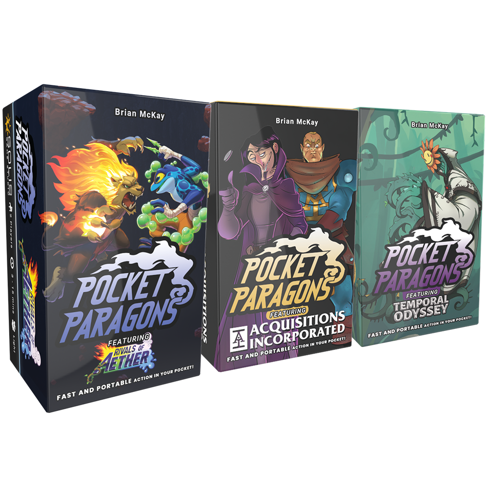 Pocket Paragons (2 Player Bundle)