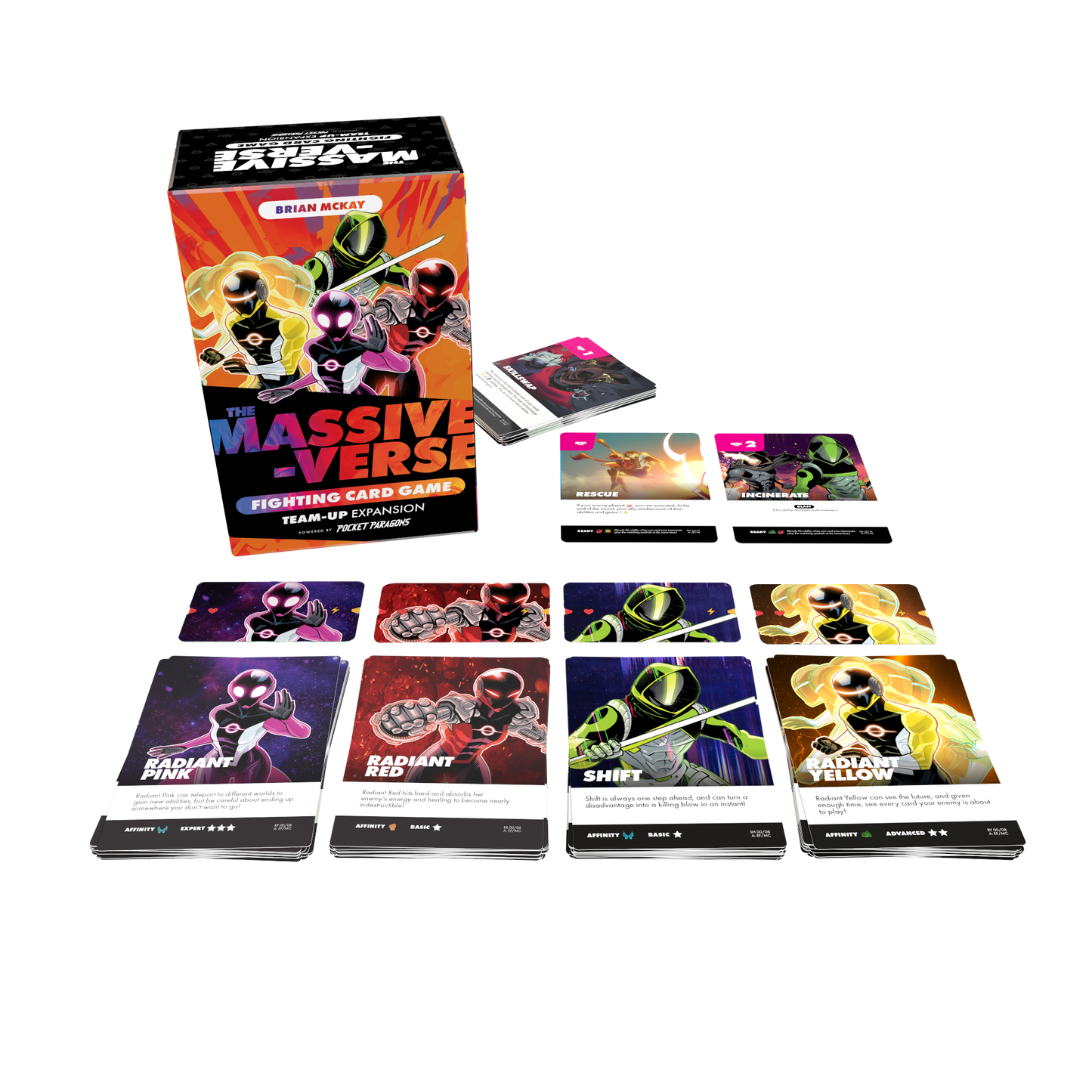 Wholesale — The Massive-Verse Fighting Card Game Teamup Expansion x 12 ($25 MSRP at 50% off)