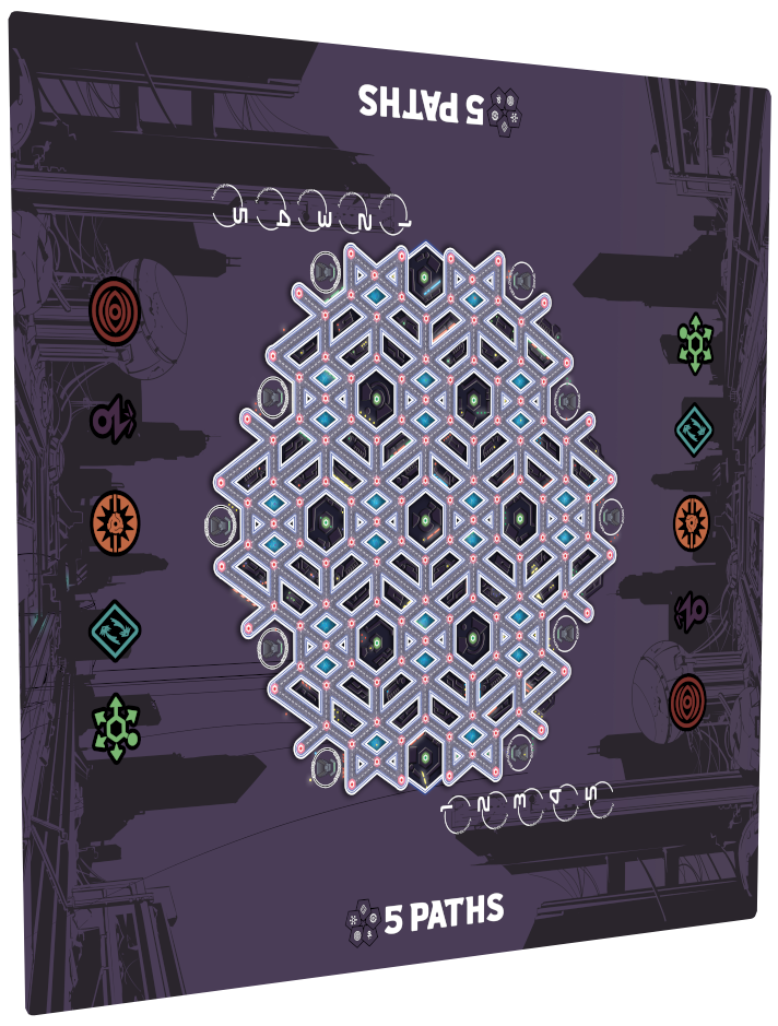 5 Paths: Jumbo 2-Player Playmat! – Solis Game Studio