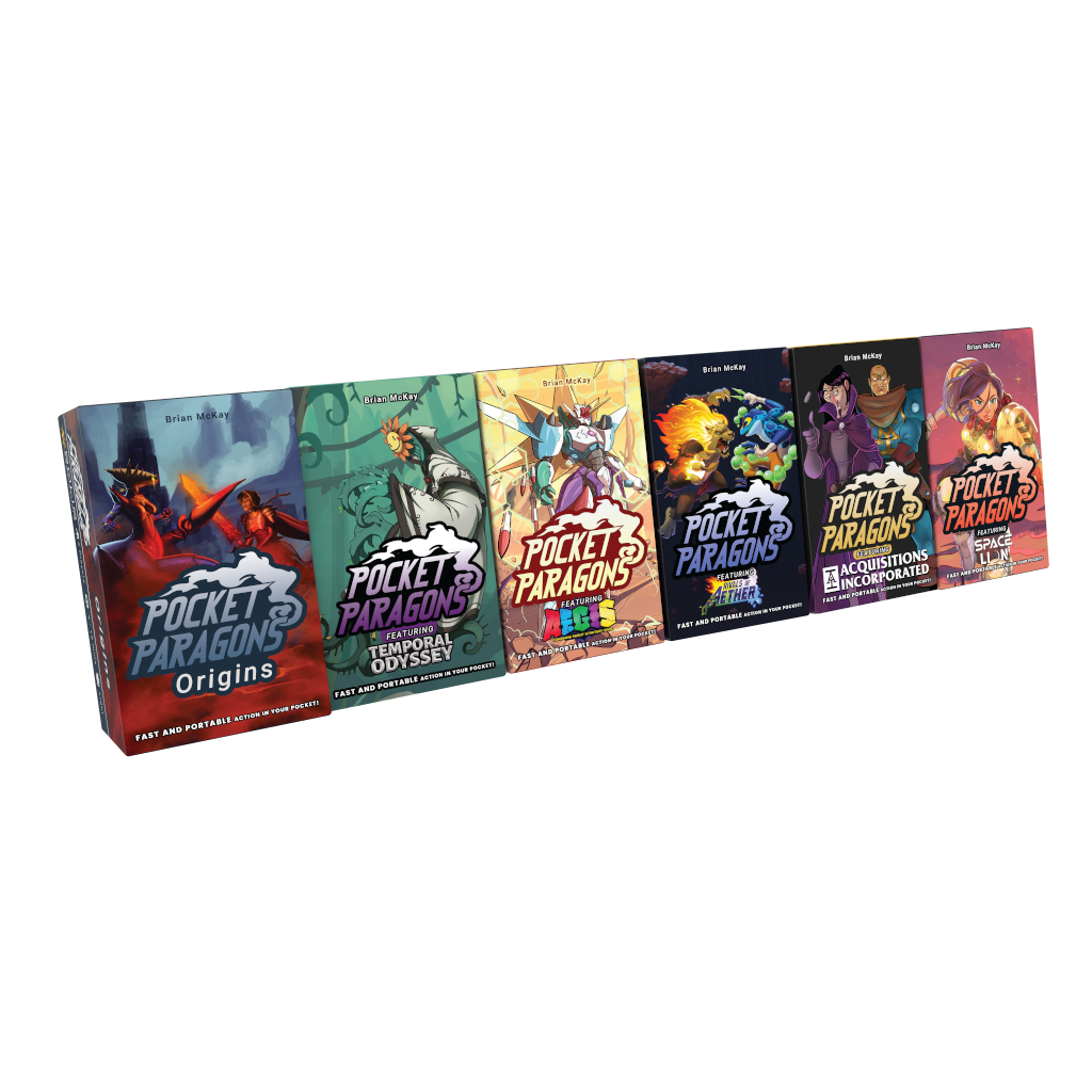 Wholesale — Pocket Paragons: Mixed Sets x 12 ($20 MSRP at 50% off)