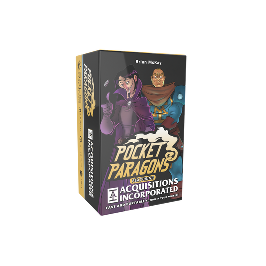 Wholesale — Pocket Paragons: Acquisitions Inc. x12 ($20 MSRP at 50% off)