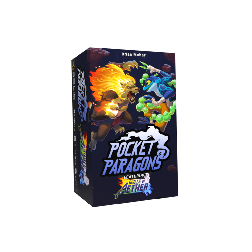 Wholesale — Pocket Paragons: Rivals of Aether x12 ($24.95 MSRP at 50% off)