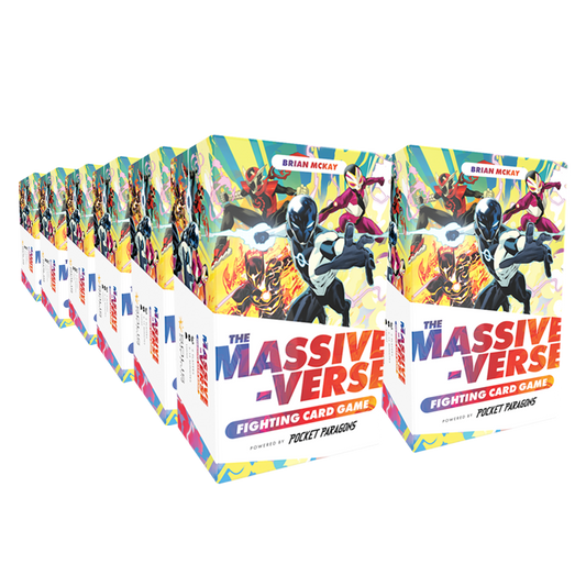 Wholesale — The Massive-Verse Fighting Card Game x 12 ($25 MSRP at 50% off)