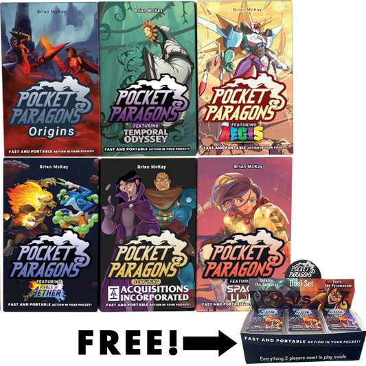 Wholesale — Pocket Paragons: Mixed Sets x 12 ($20 MSRP at 50% off)