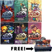 Load image into Gallery viewer, Wholesale — Pocket Paragons: Mixed Sets x 12 ($19.99 MSRP at 50% off)
