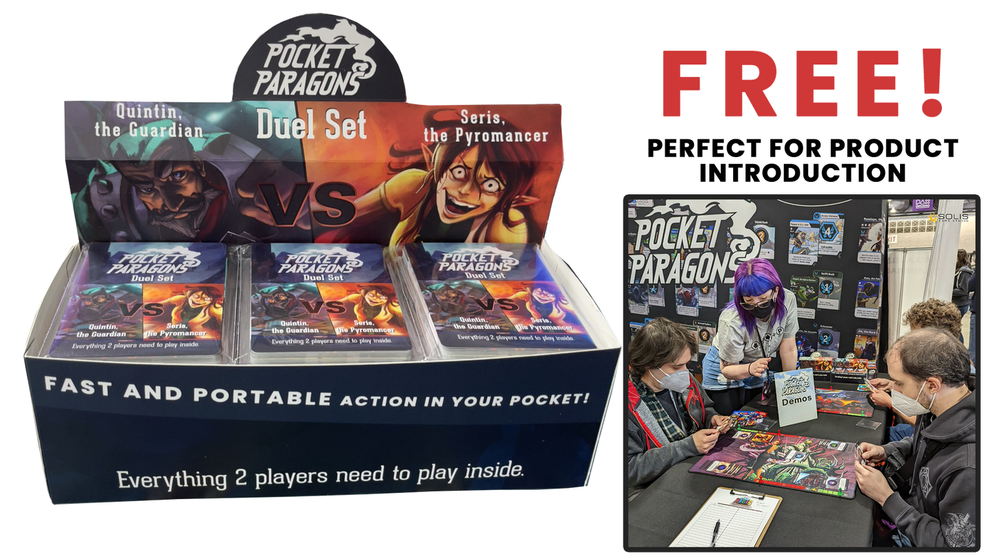 Duel Set: Demo (Pyromancer vs. Guardian) Box of 36 [ FOR RETAILERS ]