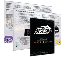 Load image into Gallery viewer, Wholesale — Pocket Paragons: AEGIS x12 ($24.95 MSRP at 50% off)
