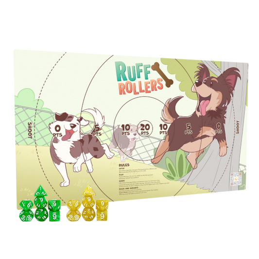 Ruff Rollers + Dice Bundle (Family Game)