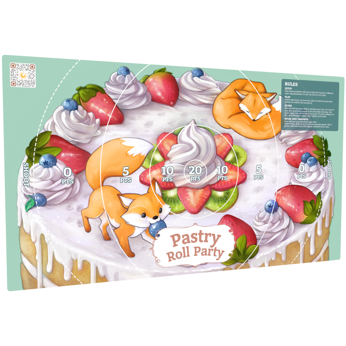 Pastry Roll Party (Quick Playmat Game)