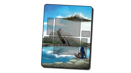 Terrene Odyssey 2-Player Playmat (Varsha Blue)